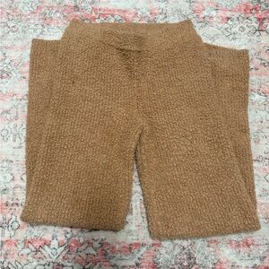 Aerie Cozy Tan Kids Sweatpants